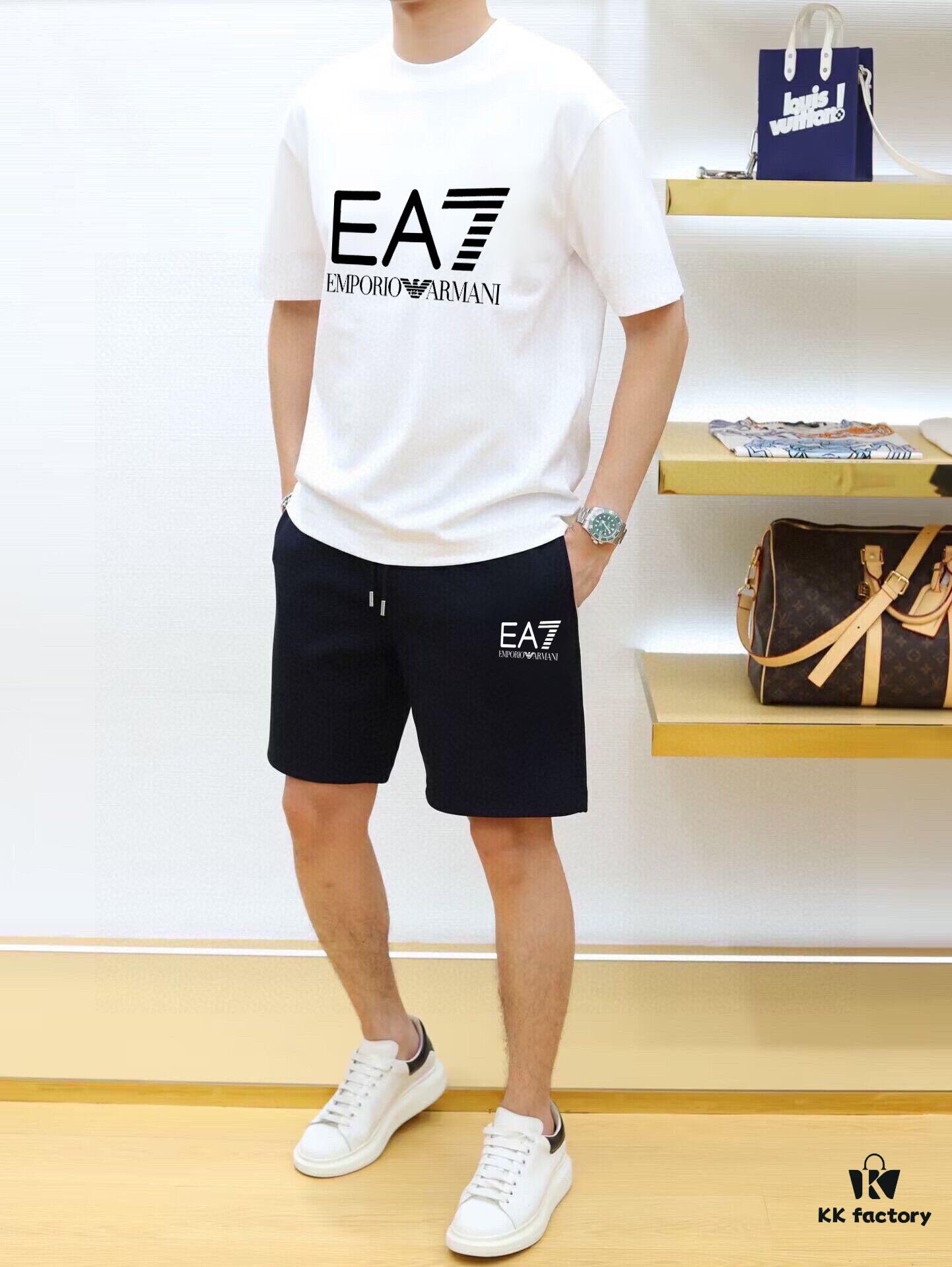 6931a4a5ccd8ab3d7af98f14 ARMANI 2025 New Men's Short Sleeve T-Shirt and Shorts Set! Official Website Synchronized Sales! High-End Version Available! Exquisitely Soft and Comfortable Fabric! Three-Dimensional Tailoring with Excellent Silhouette!