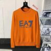 6931a4a5ccd8ab3d7af98f1e ARMANI Men's Autumn-Winter Classic Round-Neck Wool Pullover Sweater, 2025 New Arrival, Premium Wool Blend, Slim Fit, Timeless Design with Contrasting Logo