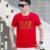 6931a4aaccd8ab3d7af98f5e Armani Men's Casual Short-Sleeve T-Shirt, 2025 Spring/Summer New Arrival, Premium Logo Craftsmanship, Imported Silk-Cotton Fabric, Stylish and Versatile Design