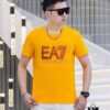 6931a4aaccd8ab3d7af98f60 Armani Men's Casual Short-Sleeve T-Shirt, 2025 Spring/Summer New Arrival, Premium Logo Craftsmanship, Imported Silk-Cotton Fabric, Stylish and Versatile Design