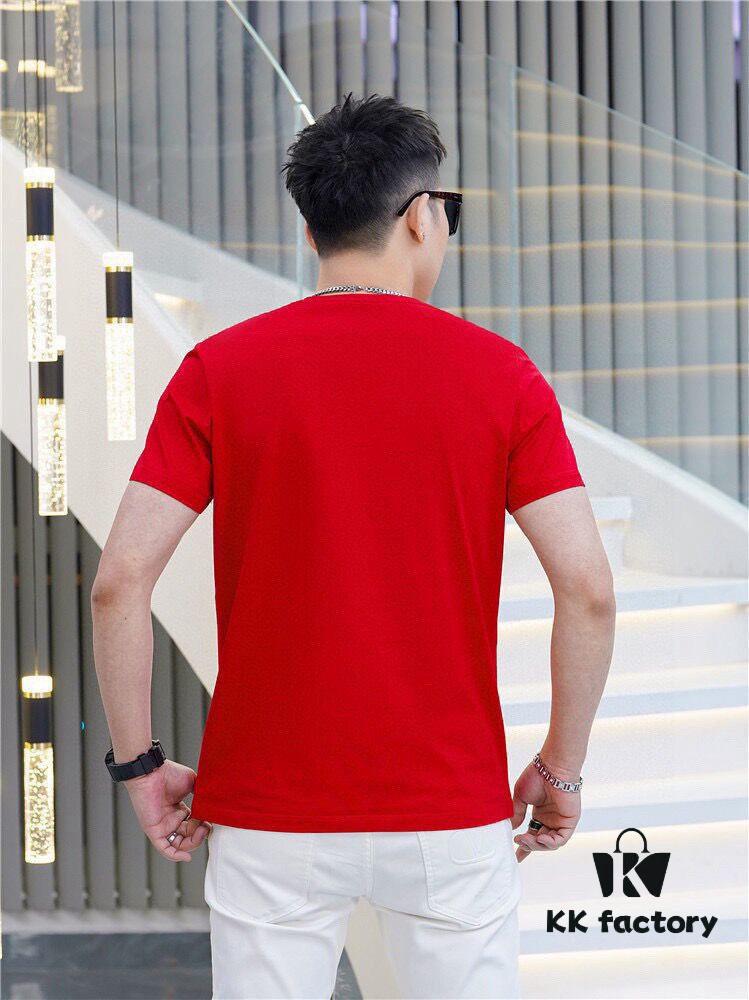 6931a4aaccd8ab3d7af98f63 Armani Men's Casual Short-Sleeve T-Shirt, 2025 Spring/Summer New Arrival, Premium Logo Craftsmanship, Imported Silk-Cotton Fabric, Stylish and Versatile Design