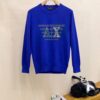 6931a4aaccd8ab3d7af98f66 ARMANI Men's Autumn-Winter Classic Round-Neck Wool Pullover Sweater, 2025 New Arrival, Slim-Fit Premium Wool Blend Knitwear with Contrasting Logo, Timeless and Versatile Design