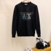 6931a4aaccd8ab3d7af98f69 ARMANI Men's Autumn-Winter Classic Round-Neck Wool Pullover Sweater, 2025 New Arrival, Slim-Fit Premium Wool Blend Knitwear with Contrasting Logo, Timeless and Versatile Design