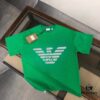 6931a4abccd8ab3d7af98f77 ARMANI Men's Casual Short-Sleeve T-Shirt, Spring/Summer 2025 New Arrival, Premium Logo Design, Imported Silk-Cotton Fabric, Stylish and Versatile for Big and Tall