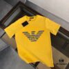 6931a4abccd8ab3d7af98f78 ARMANI Men's Casual Short-Sleeve T-Shirt, Spring/Summer 2025 New Arrival, Premium Logo Design, Imported Silk-Cotton Fabric, Stylish and Versatile for Big and Tall