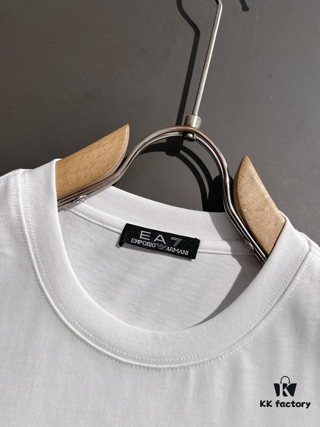 6931a4adccd8ab3d7af98f94 Armani 2025 Spring Collection Heavyweight 260g High-Density Short Sleeve Unisex Fashion Runway Piece (Premium Quality, Exclusive Design)