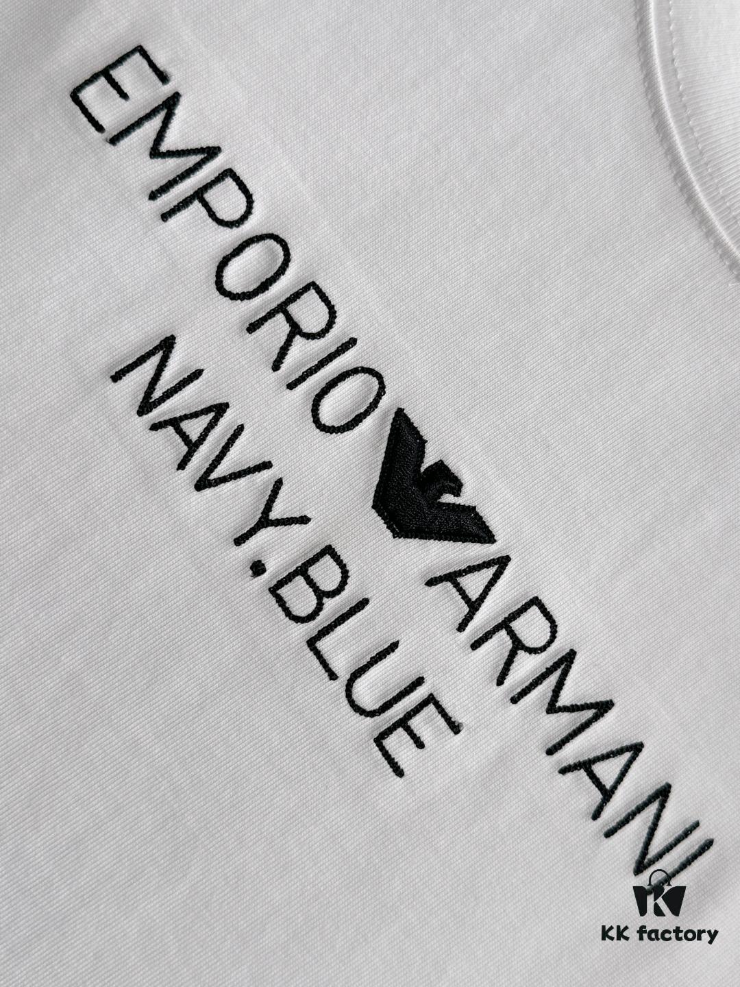 6931a4adccd8ab3d7af98f95 Armani 2025 Spring Collection Heavyweight 260g High-Density Short Sleeve Unisex Fashion Runway Piece (Premium Quality, Exclusive Design)