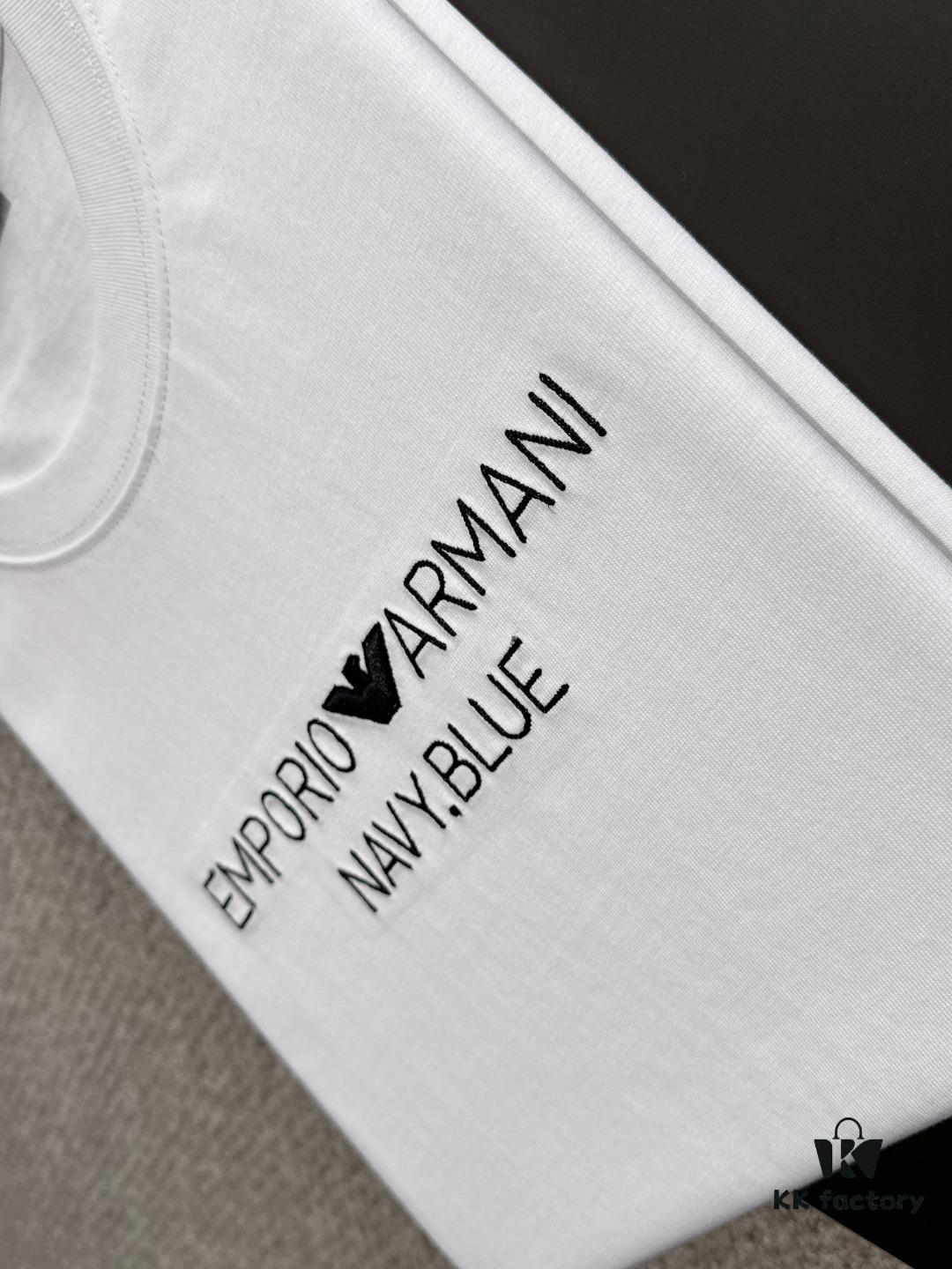 6931a4adccd8ab3d7af98f97 Armani 2025 Spring Collection Heavyweight 260g High-Density Short Sleeve Unisex Fashion Runway Piece (Premium Quality, Exclusive Design)