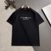6931a4adccd8ab3d7af98f9b Armani 2025 Spring Collection Heavyweight 260g High-Density Short Sleeve Unisex Fashion Runway Piece