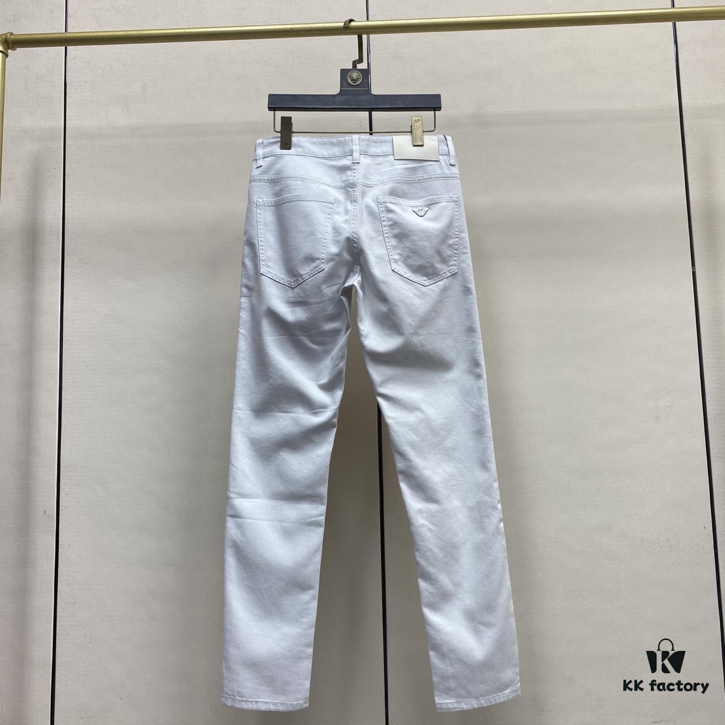 6931a4afccd8ab3d7af98fbe Top Version 2025 Spring/Summer European Boutique New Arrival Ultra-High-End Overseas Trade Order Men's Custom Fashion Slim Straight Leg Denim Jeans
