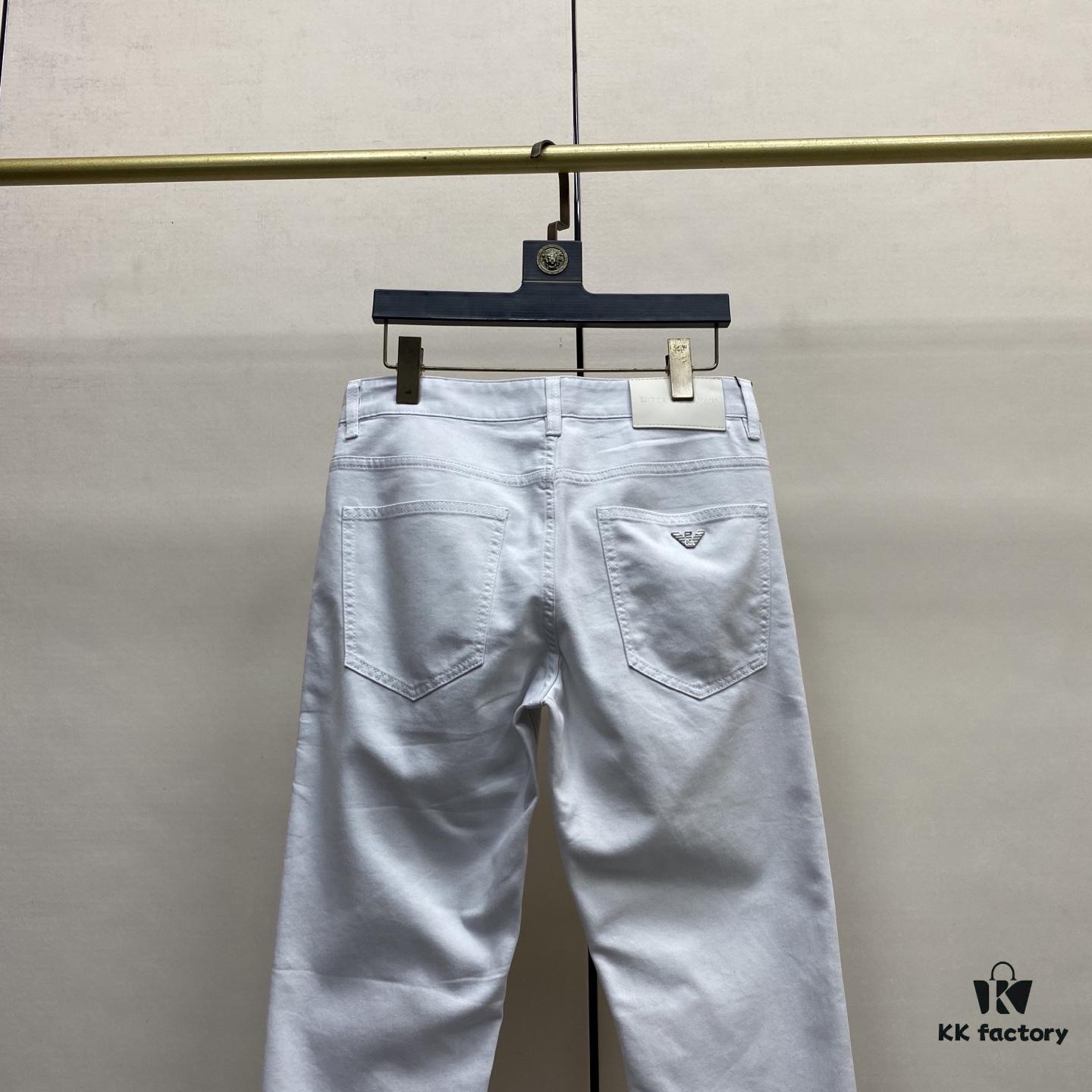 6931a4afccd8ab3d7af98fc0 Top Version 2025 Spring/Summer European Boutique New Arrival Ultra-High-End Overseas Trade Order Men's Custom Fashion Slim Straight Leg Denim Jeans