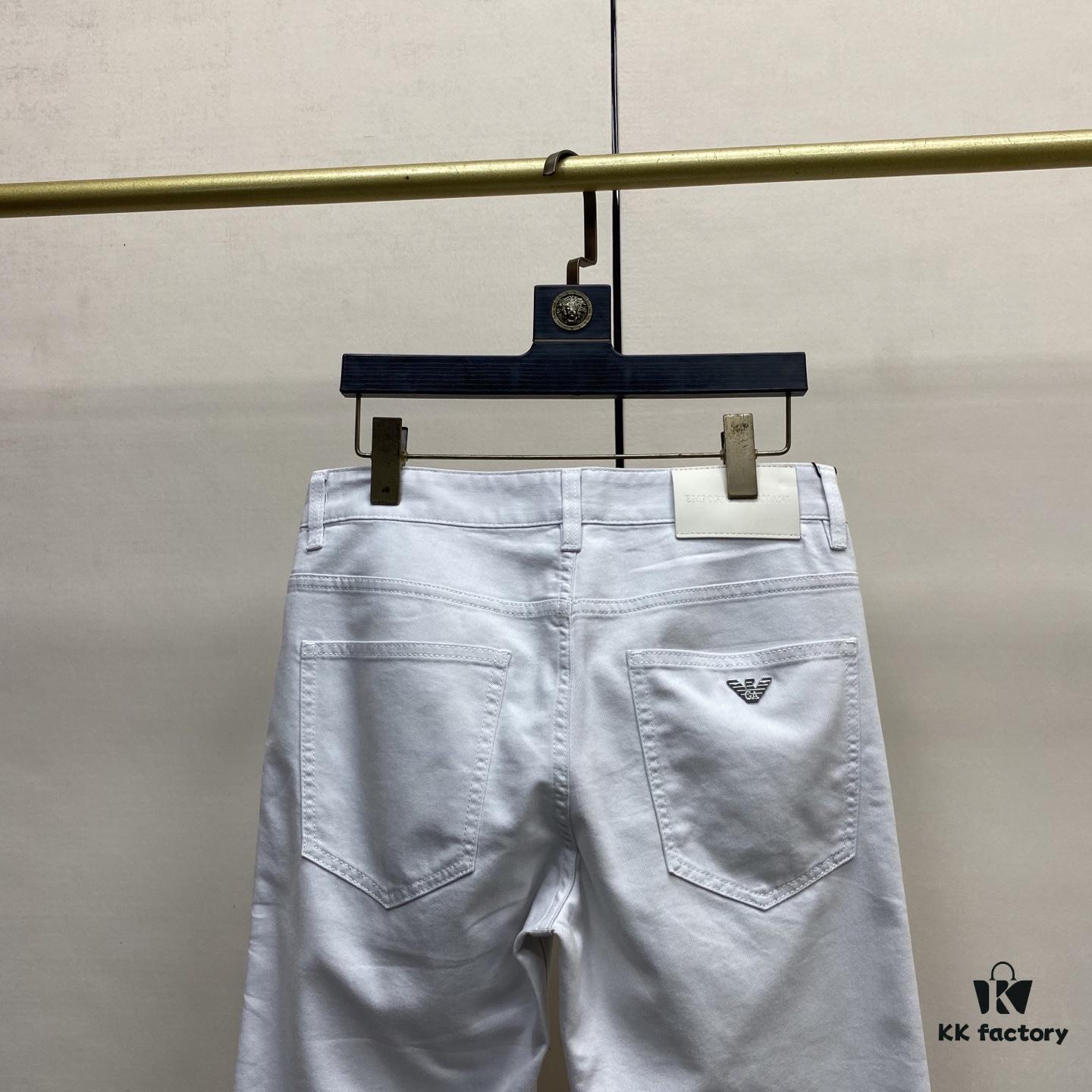 6931a4afccd8ab3d7af98fc1 Top Version 2025 Spring/Summer European Boutique New Arrival Ultra-High-End Overseas Trade Order Men's Custom Fashion Slim Straight Leg Denim Jeans