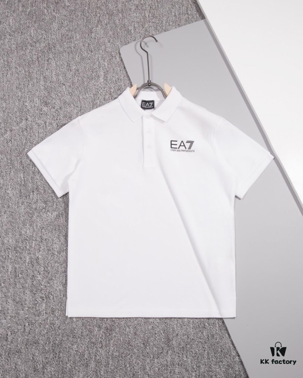 6931a4b4ccd8ab3d7af9900d ARMANI Men's and Women's Short-Sleeve Polo Shirt, Original Fabric, Official Same Style, Custom Dyed Fabric, Ultra Comfortable, Spring and Summer New Arrival, Fashionable and Versatile