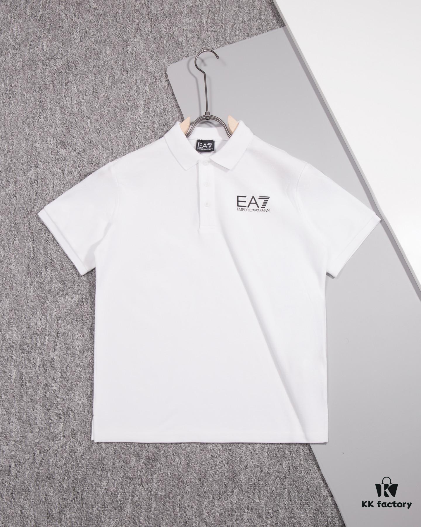 6931a4b4ccd8ab3d7af9900d ARMANI Men's and Women's Short-Sleeve Polo Shirt, Original Fabric, Official Same Style, Custom Dyed Fabric, Ultra Comfortable, Spring and Summer New Arrival, Fashionable and Versatile