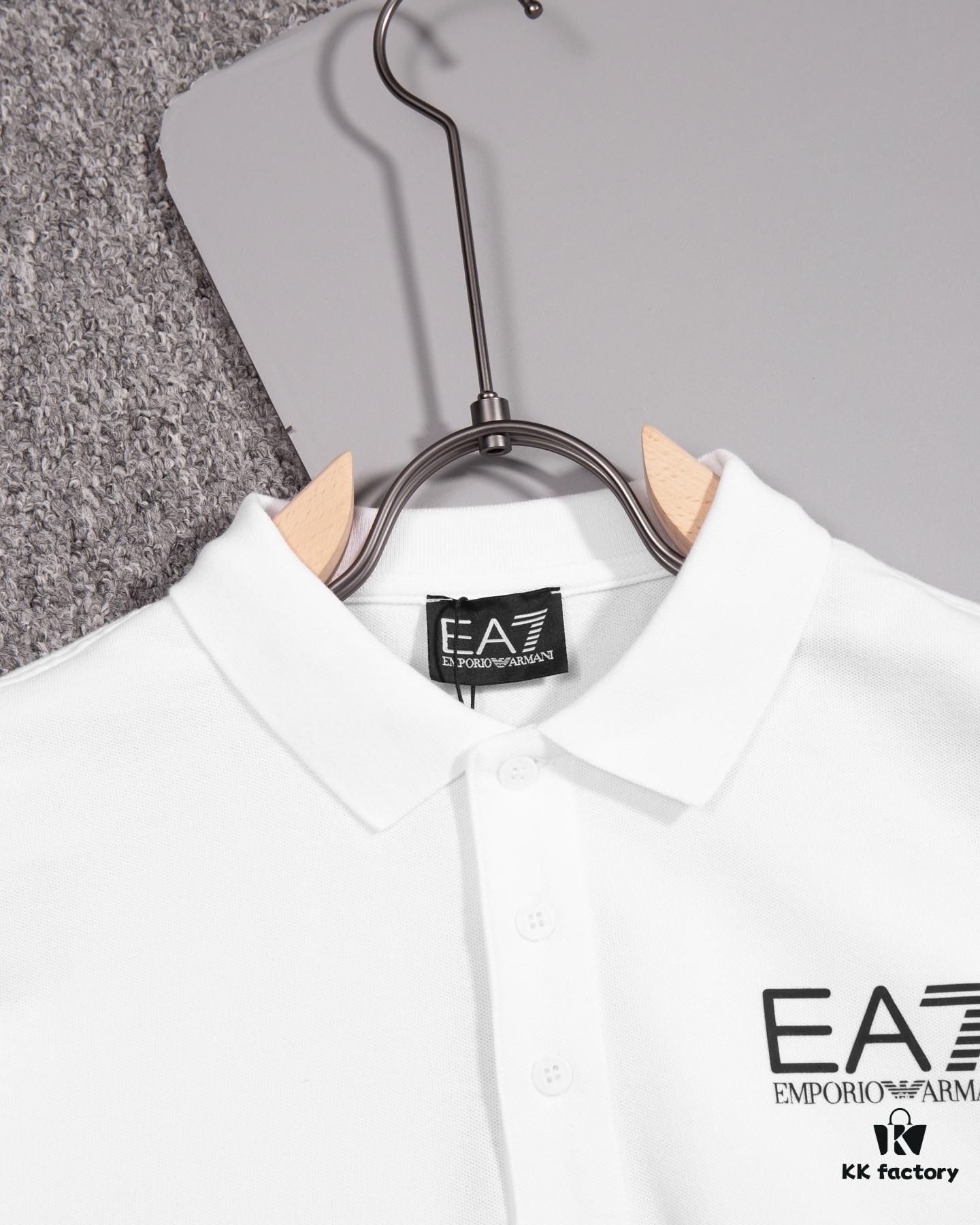 6931a4b4ccd8ab3d7af9900f ARMANI Men's and Women's Short-Sleeve Polo Shirt, Original Fabric, Official Same Style, Custom Dyed Fabric, Ultra Comfortable, Spring and Summer New Arrival, Fashionable and Versatile