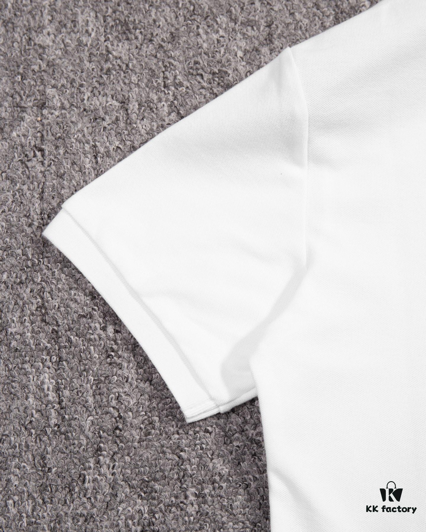 6931a4b4ccd8ab3d7af99014 ARMANI Men's and Women's Short-Sleeve Polo Shirt, Original Fabric, Official Same Style, Custom Dyed Fabric, Ultra Comfortable, Spring and Summer New Arrival, Fashionable and Versatile