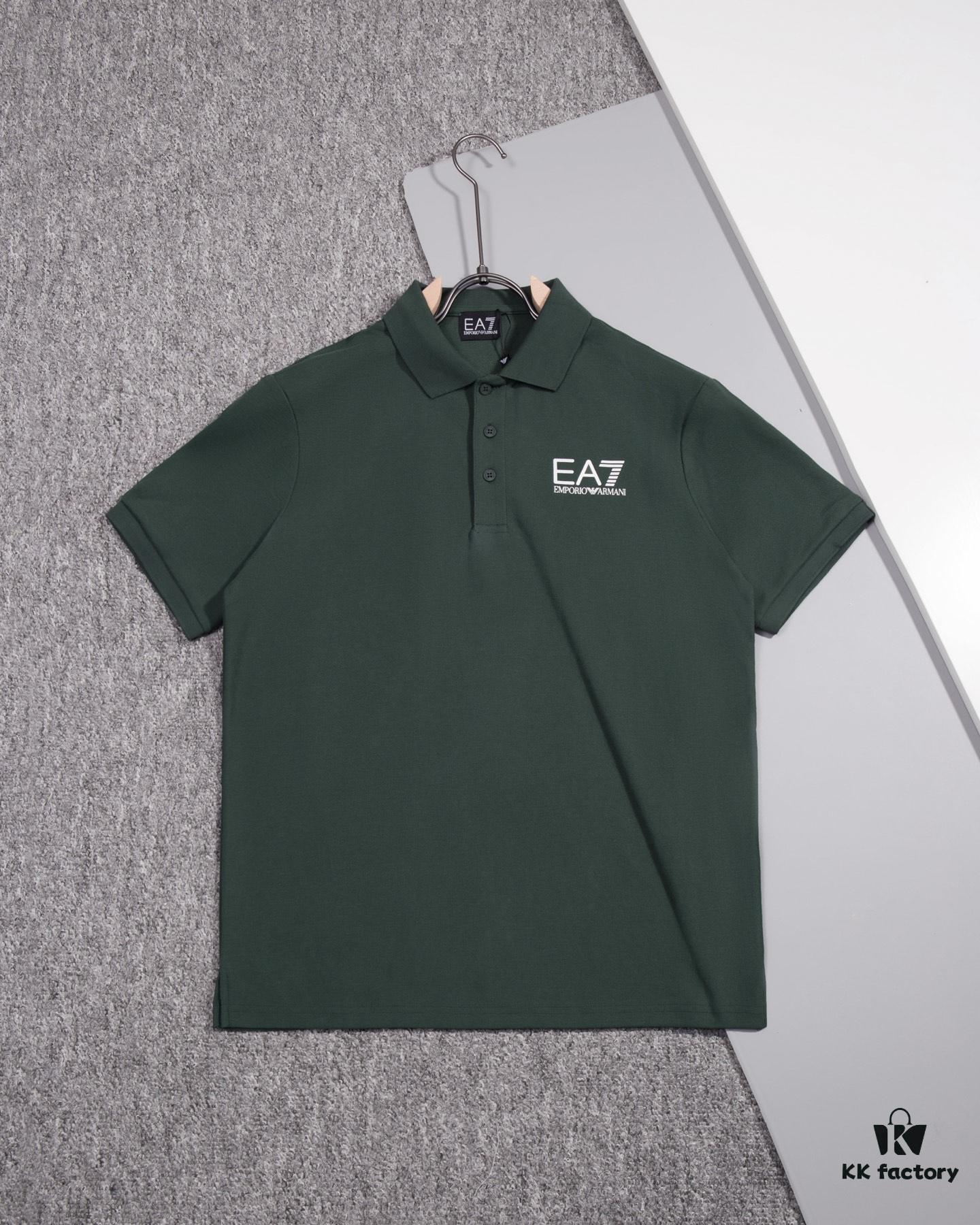 6931a4b4ccd8ab3d7af99016 ARMANI Men's and Women's Short-Sleeve Polo Shirt, Official Same Style as Store Release, Premium Fabric, Custom Dyed, Ultra Versatile and Comfortable