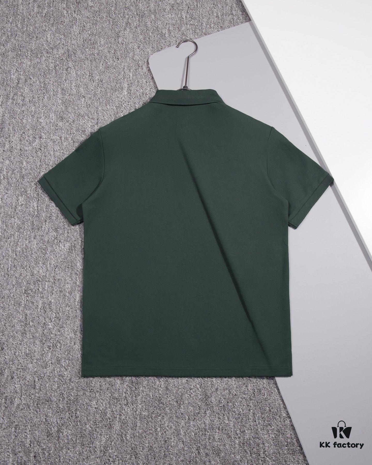 6931a4b4ccd8ab3d7af99017 ARMANI Men's and Women's Short-Sleeve Polo Shirt, Official Same Style as Store Release, Premium Fabric, Custom Dyed, Ultra Versatile and Comfortable