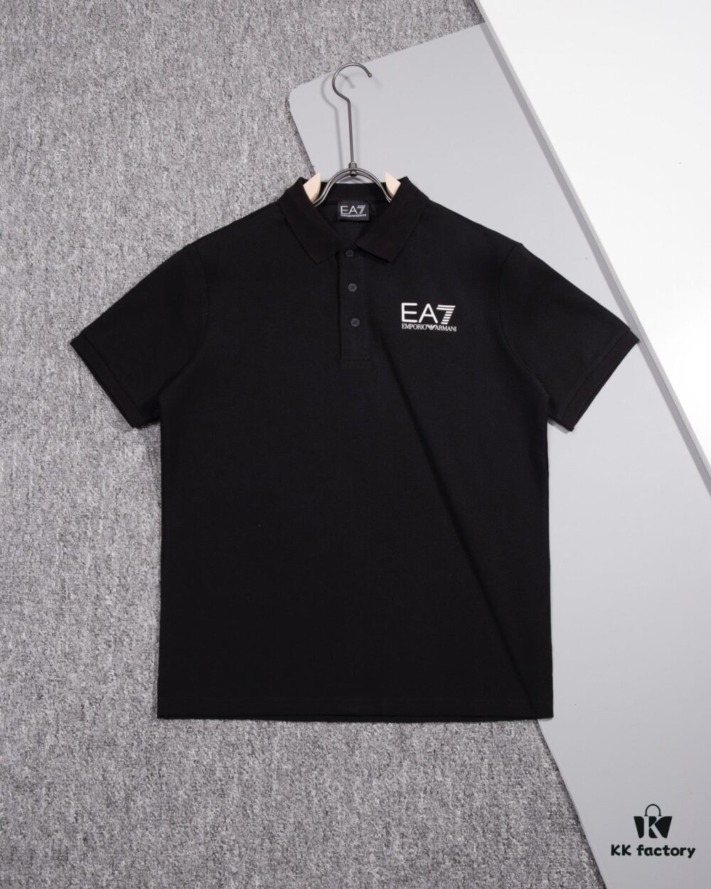 6931a4b4ccd8ab3d7af9901f ARMANI Men's and Women's Short-Sleeve Polo Shirt, Original Fabric, Official Same Style, Custom Dyed Fabric, Ultra Comfortable and Fashionable