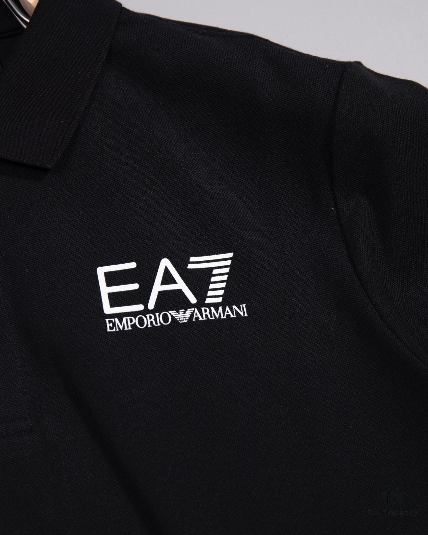 6931a4b5ccd8ab3d7af99022 ARMANI Men's and Women's Short-Sleeve Polo Shirt, Original Fabric, Official Same Style, Custom Dyed Fabric, Ultra Comfortable and Fashionable