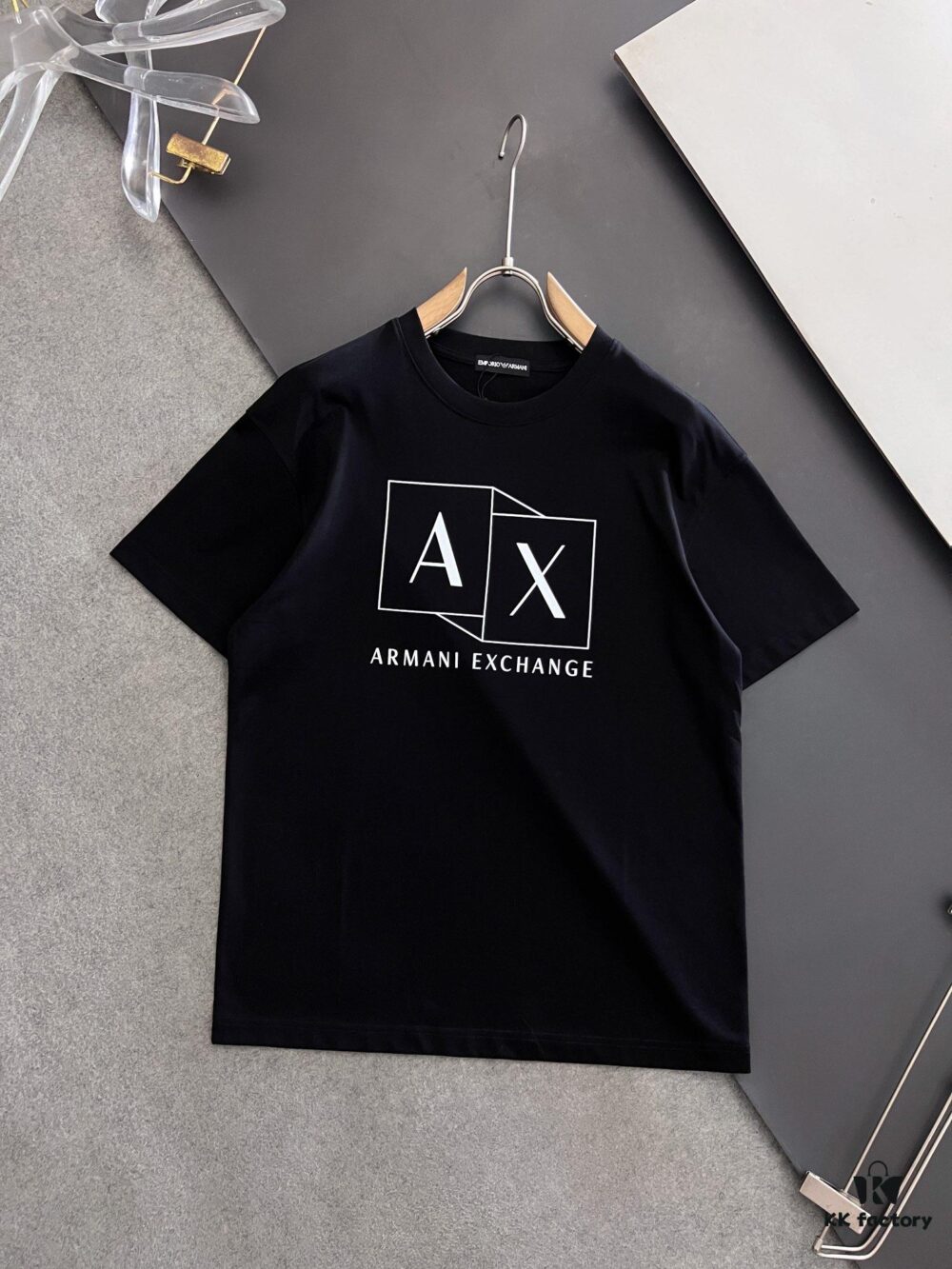 ARMANI 2025 Latest Print Short Sleeve T-Shirt, High-Quality Cabinet Original Order, Top-Tier Craftsmanship with Imported Fabric