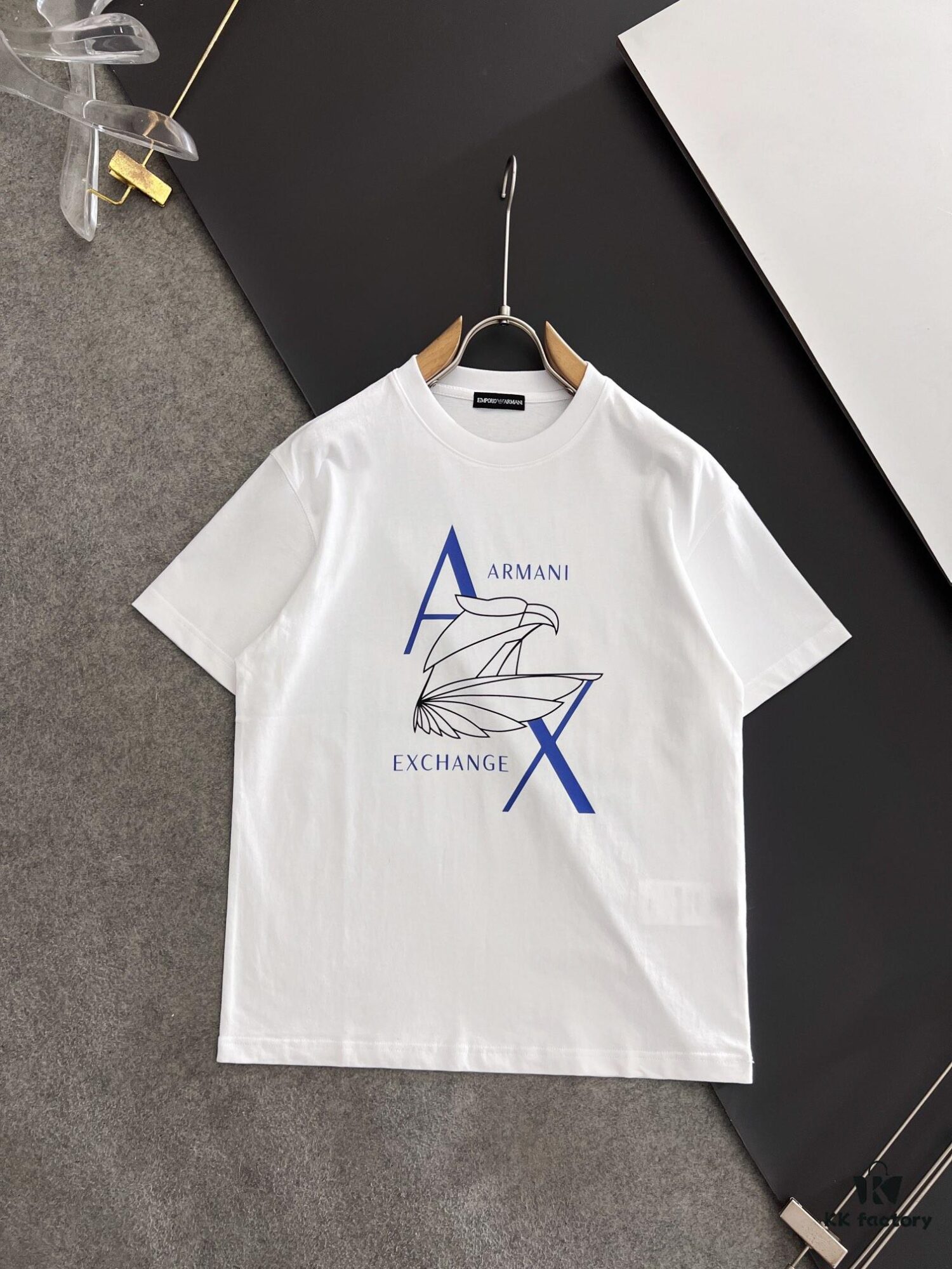 6931a4b6ccd8ab3d7af9903d ARMANI 2025 Latest Print Short Sleeve T-Shirt, High-Quality Cabinet Original Order, Top-Tier Craftsmanship with Imported Fabric