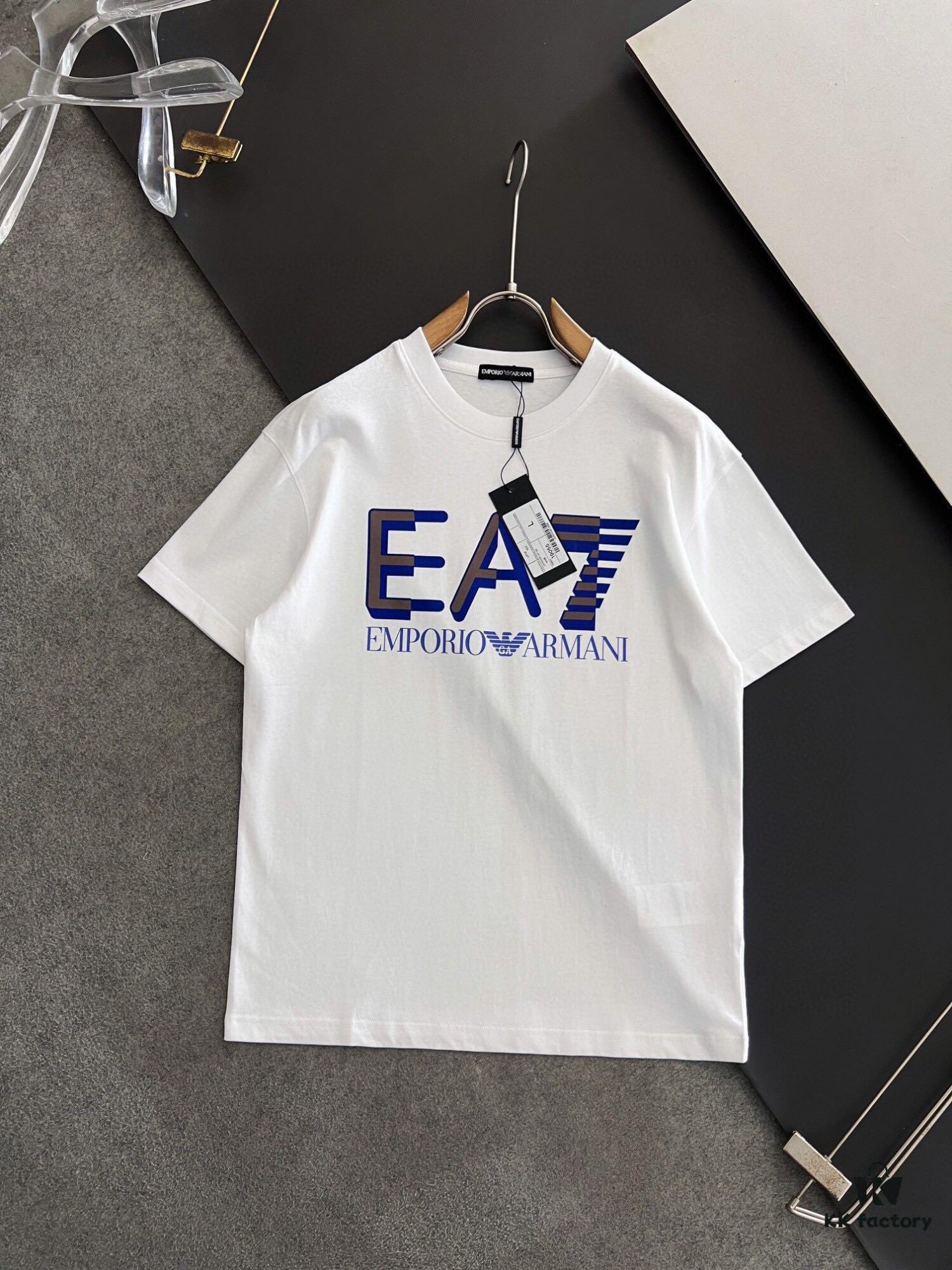 ARMANI 2025 Latest Print Short Sleeve T-Shirt, High-Quality Cabinet Original Order, Top-Grade Craftsmanship with Imported Fabric