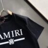 AMIRI Armani 25SS Summer New Round Neck Short Sleeve T-Shirt! 270g High-End Pure Cotton Fabric with Perfect Texture and Hand Feel! Slim Tailored Design, Clean and Sharp! Exquisite Stitching and Craftsmanship! Excellent Silhouette! Highly Breathable! Suitable for All Age Groups! A Must-Have Wardrobe Essential for Men!