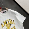 6931a4baccd8ab3d7af9908c AMIRI Armani 25SS Summer New Round Neck Short Sleeve T-Shirt! 270g Heavyweight High-End Pure Cotton Fabric with Perfect Hand Feel and Texture! Slim Tailoring Design, Clean and Sharp! Fashionable and Stylish! Exquisitely Stitched! Excellent Silhouette! Superb Breathability! Easily Worn by All Age Groups! A Must-Have Item in Every Man's Wardrobe.