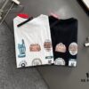 6931a4bbccd8ab3d7af9909d AMIRI Armani 25SS Summer New Arrival Round Neck Short-Sleeve T-Shirt! 270g Heavyweight Premium Cotton Fabric with Perfect Texture and Feel! Slim Tailored Design, Clean and Sharp! Exquisitely Stitched with Excellent Fit and Superior Breathability! Stylish and Versatile for All Ages—an Essential Wardrobe Staple for Men.