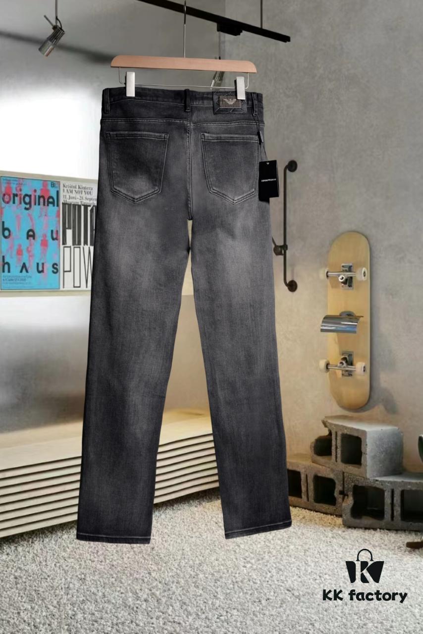 6931a4beccd8ab3d7af990c9 Armani Rhinestone-Embellished Jeans with Premium Craftsmanship