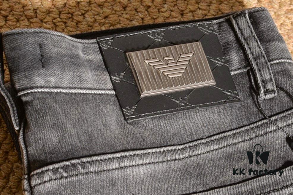 6931a4beccd8ab3d7af990ca Armani Rhinestone-Embellished Jeans with Premium Craftsmanship