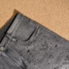 6931a4beccd8ab3d7af990ce Armani Rhinestone-Embellished Jeans with Premium Craftsmanship