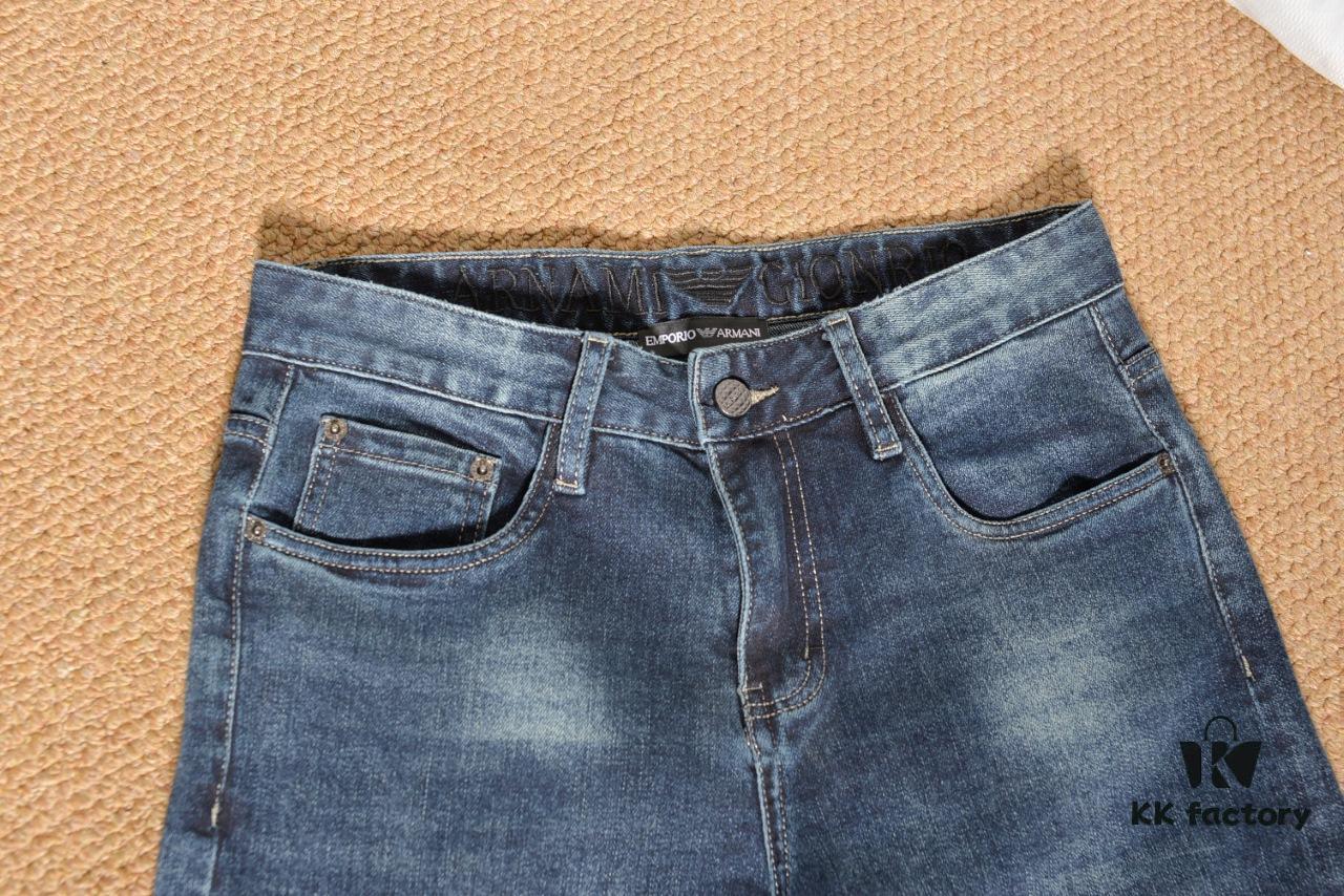 6931a4beccd8ab3d7af990d5 2024 Popular Hit Armani Counter New Arrival Ultra-Soft Denim Jeans