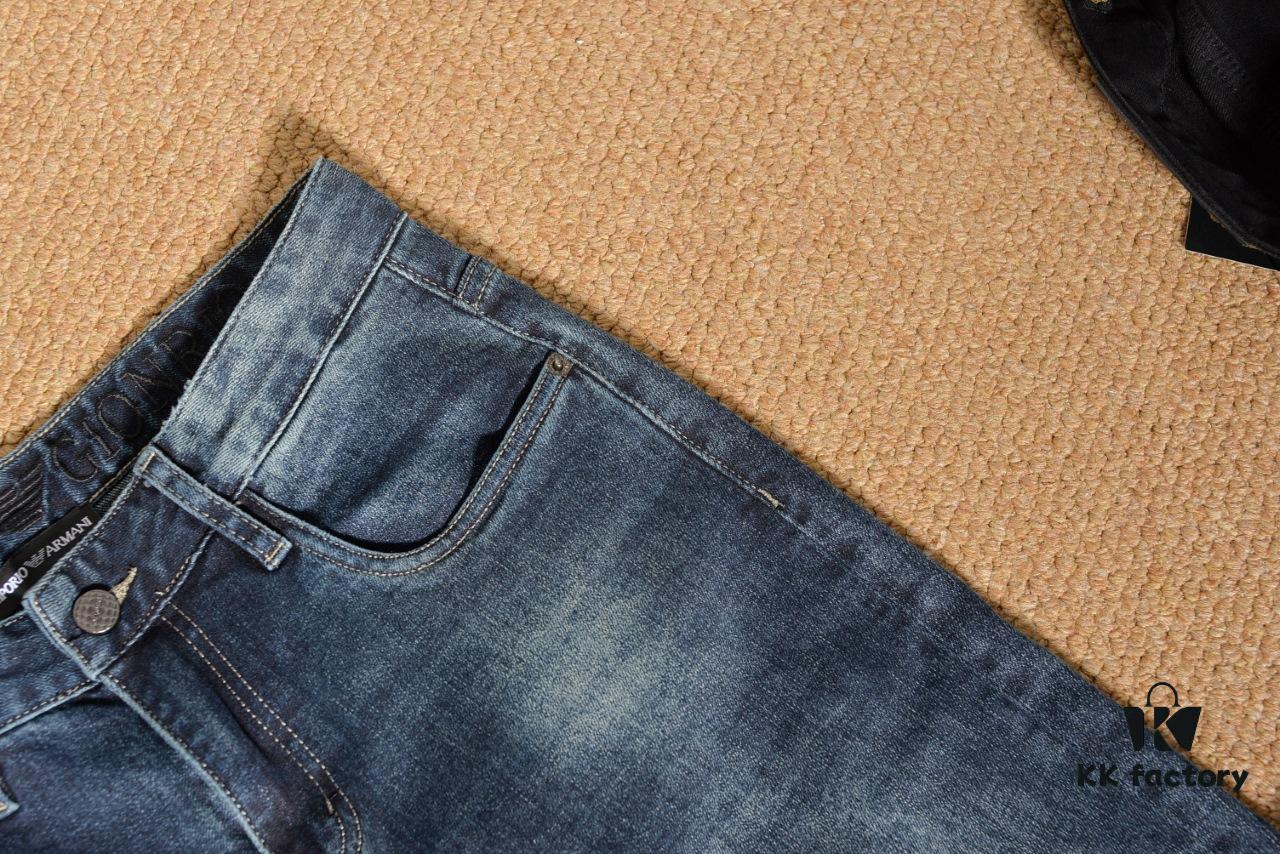 6931a4bfccd8ab3d7af990d7 2024 Popular Hit Armani Counter New Arrival Ultra-Soft Denim Jeans