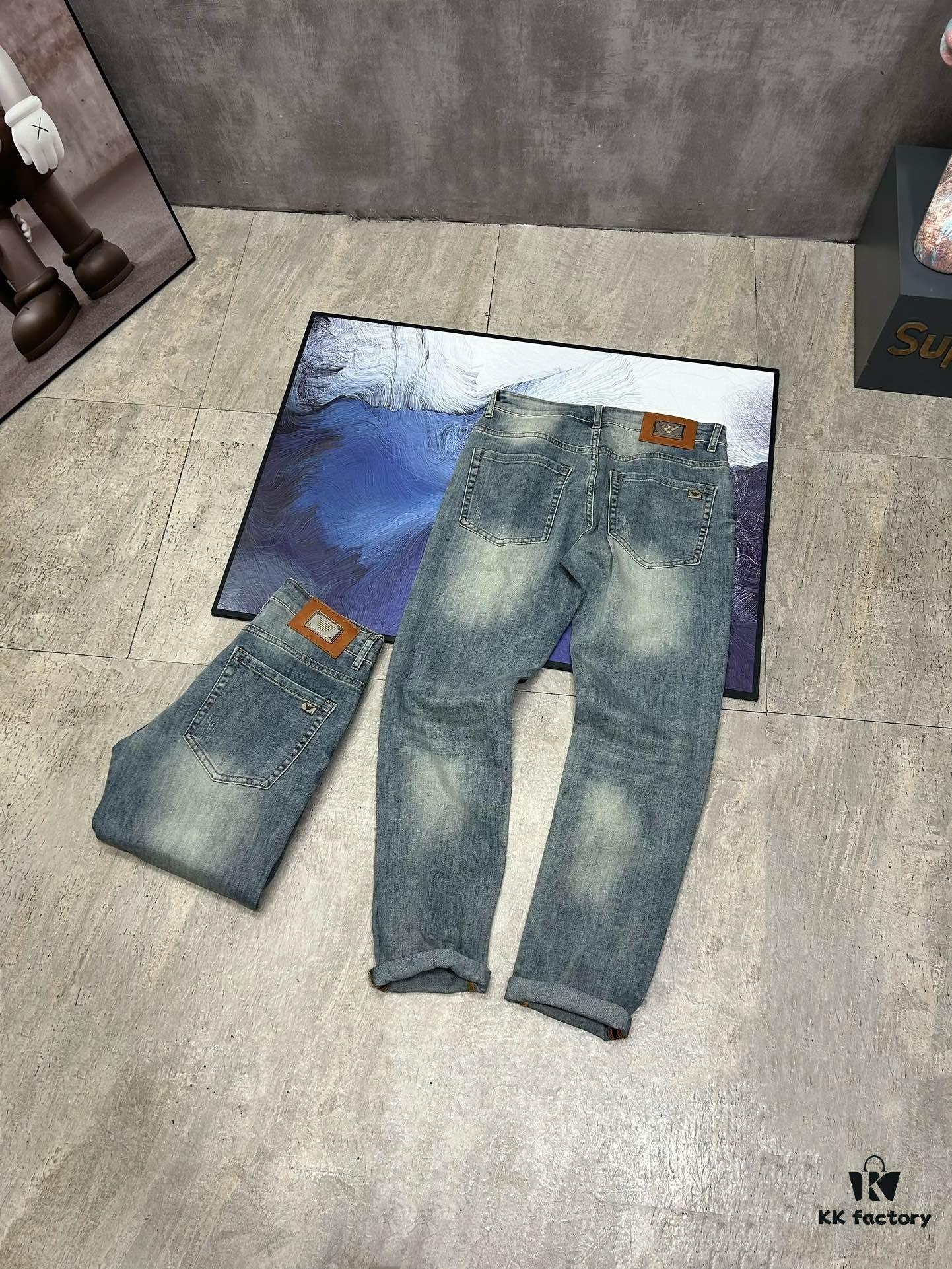 6931a4c1ccd8ab3d7af99108 2024 Hot New Arrival Armani Counter Premium Ultra-Soft Jeans