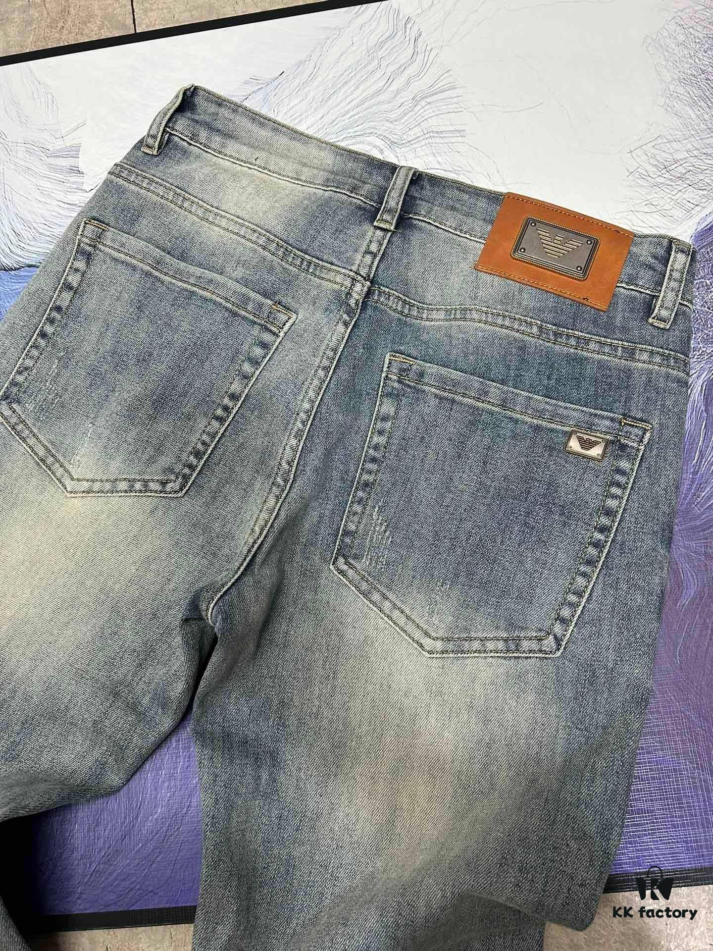 6931a4c1ccd8ab3d7af9910c 2024 Hot New Arrival Armani Counter Premium Ultra-Soft Jeans