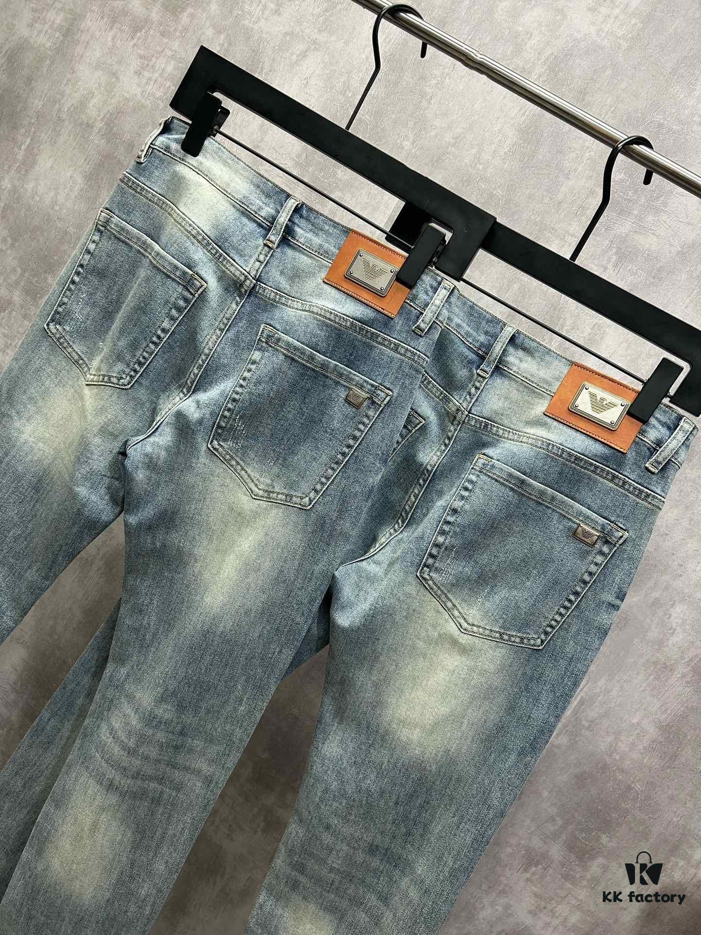 6931a4c2ccd8ab3d7af99116 2024 Hot Selling Armani Counter New Arrival Ultra-Soft Jeans