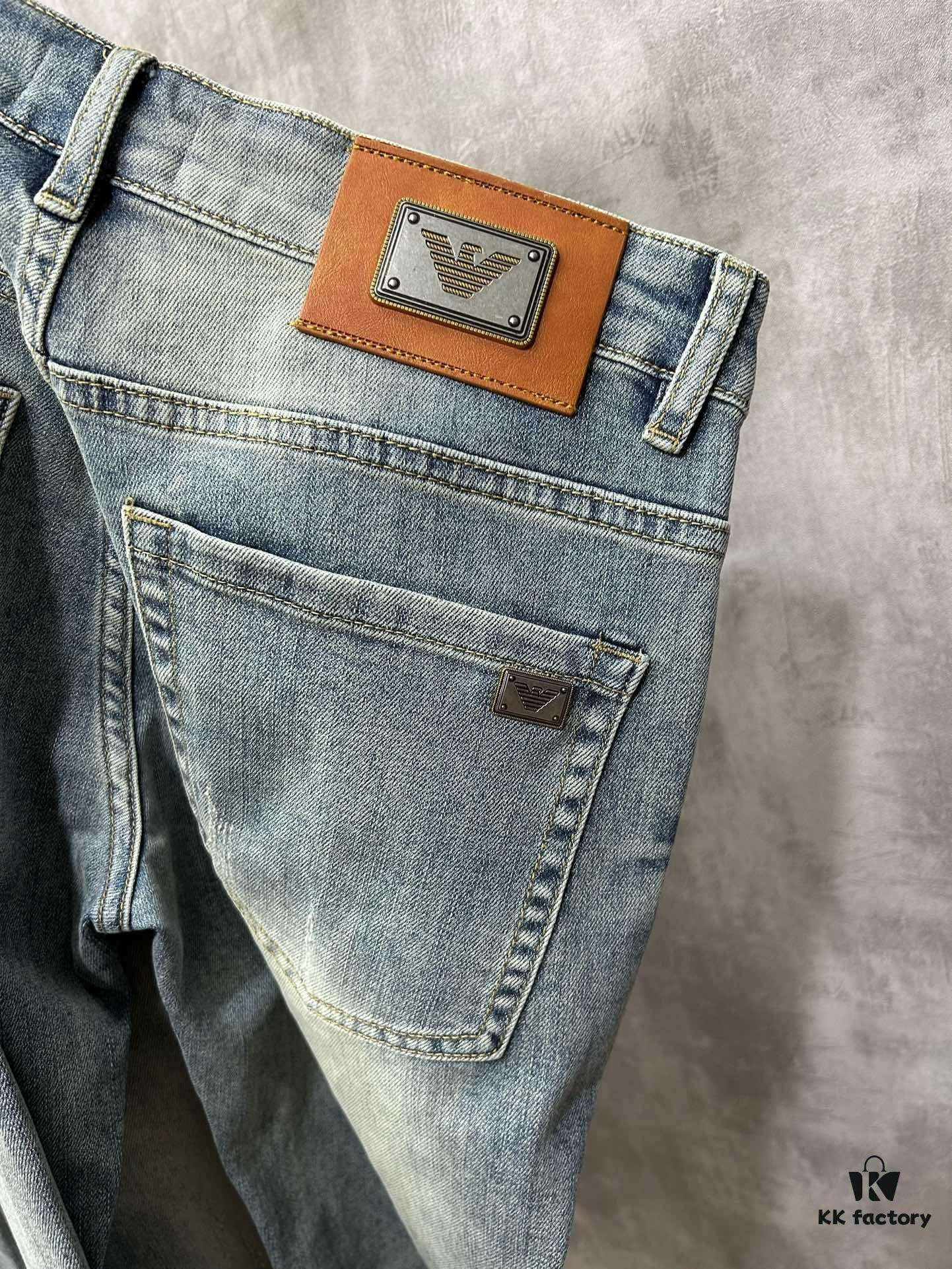 6931a4c2ccd8ab3d7af99117 2024 Hot Selling Armani Counter New Arrival Ultra-Soft Jeans