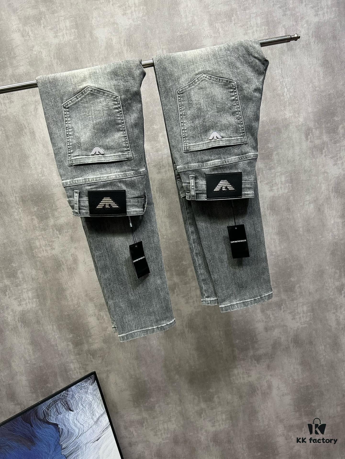 6931a4c2ccd8ab3d7af99119 New Classic Versatile Amani Armani Denim Jeans