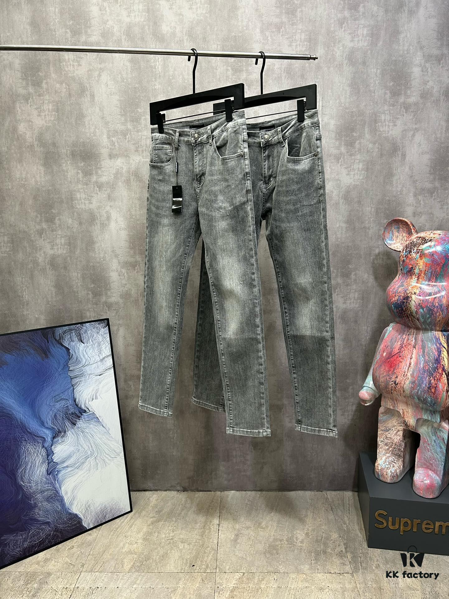 6931a4c2ccd8ab3d7af9911d New Classic Versatile Amani Armani Denim Jeans