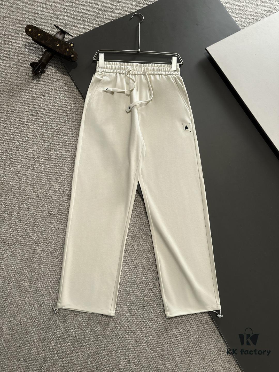 6931a4c4ccd8ab3d7af9913a Armani 2025 Spring/Summer New Elastic Waist Casual Pants, Lightweight Custom Counter Fabric, Breathable and Comfortable, Exquisite Details, Brand Design Concept, High Quality, Soft and Smooth Touch, Leisure Cut with Excellent Fit