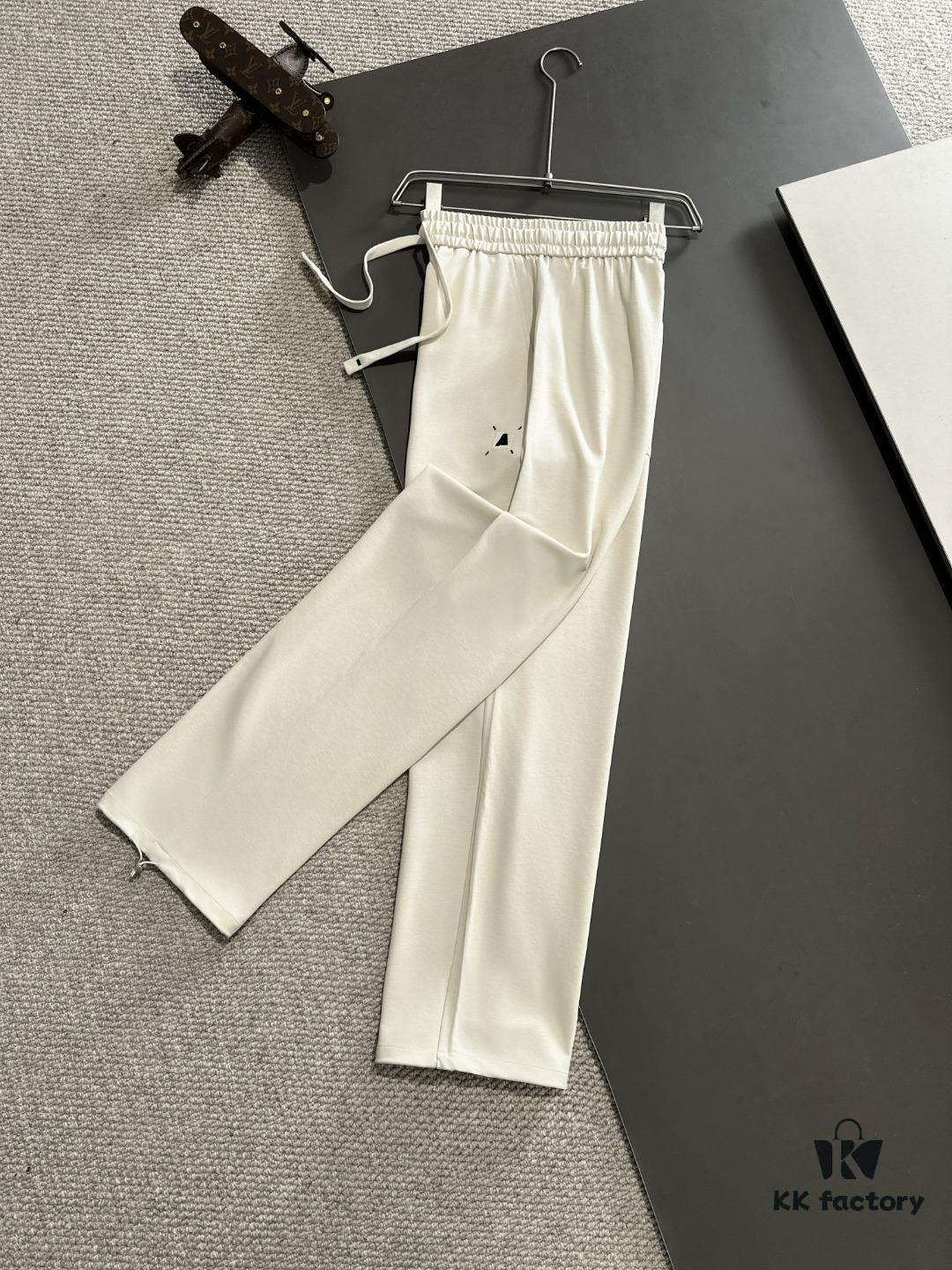 6931a4c4ccd8ab3d7af99141 Armani 2025 Spring/Summer New Elastic Waist Casual Pants, Lightweight Custom Counter Fabric, Breathable and Comfortable, Exquisite Details, Brand Design Concept, High Quality, Soft and Smooth Touch, Leisure Cut with Excellent Fit