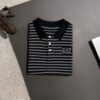 High-Quality Armani 2025 Spring/Summer New Men's Notched Collar Short-Sleeve T-Shirt