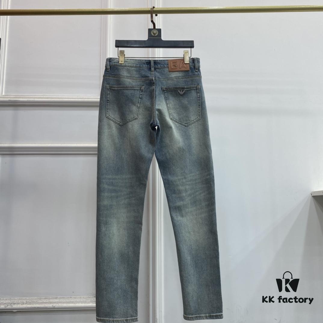 6931a4c8ccd8ab3d7af99172 2025 Spring and Summer European Counter New Arrival, Super A-Grade Purchasing Level Overseas Trading Company Order Source, Top Original High-End Men's Custom Fashion Slim Straight Jeans