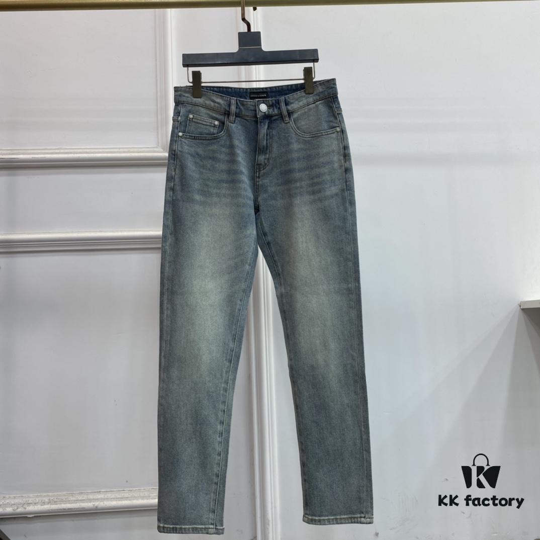 6931a4c8ccd8ab3d7af99173 2025 Spring and Summer European Counter New Arrival, Super A-Grade Purchasing Level Overseas Trading Company Order Source, Top Original High-End Men's Custom Fashion Slim Straight Jeans