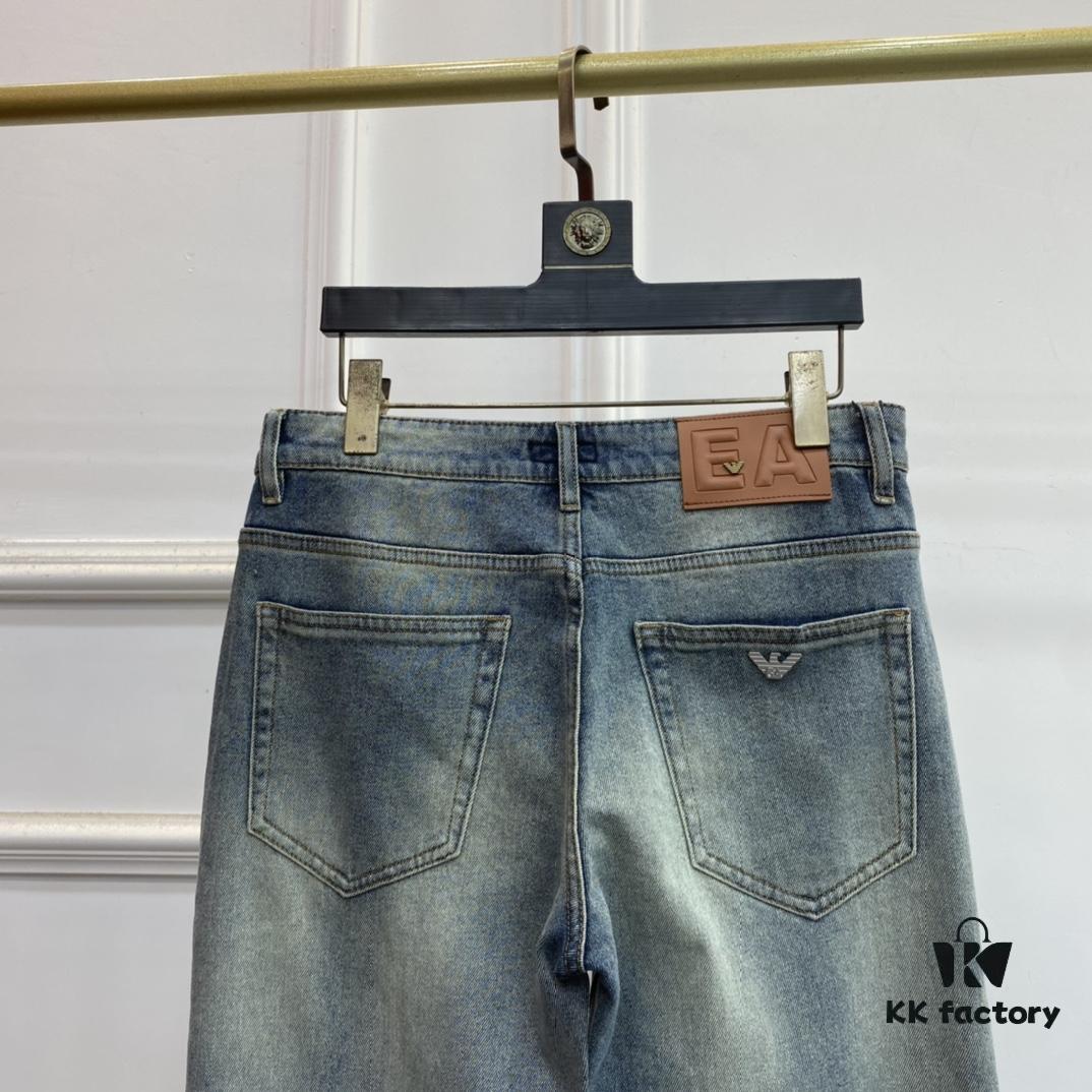 6931a4c8ccd8ab3d7af99175 2025 Spring and Summer European Counter New Arrival, Super A-Grade Purchasing Level Overseas Trading Company Order Source, Top Original High-End Men's Custom Fashion Slim Straight Jeans
