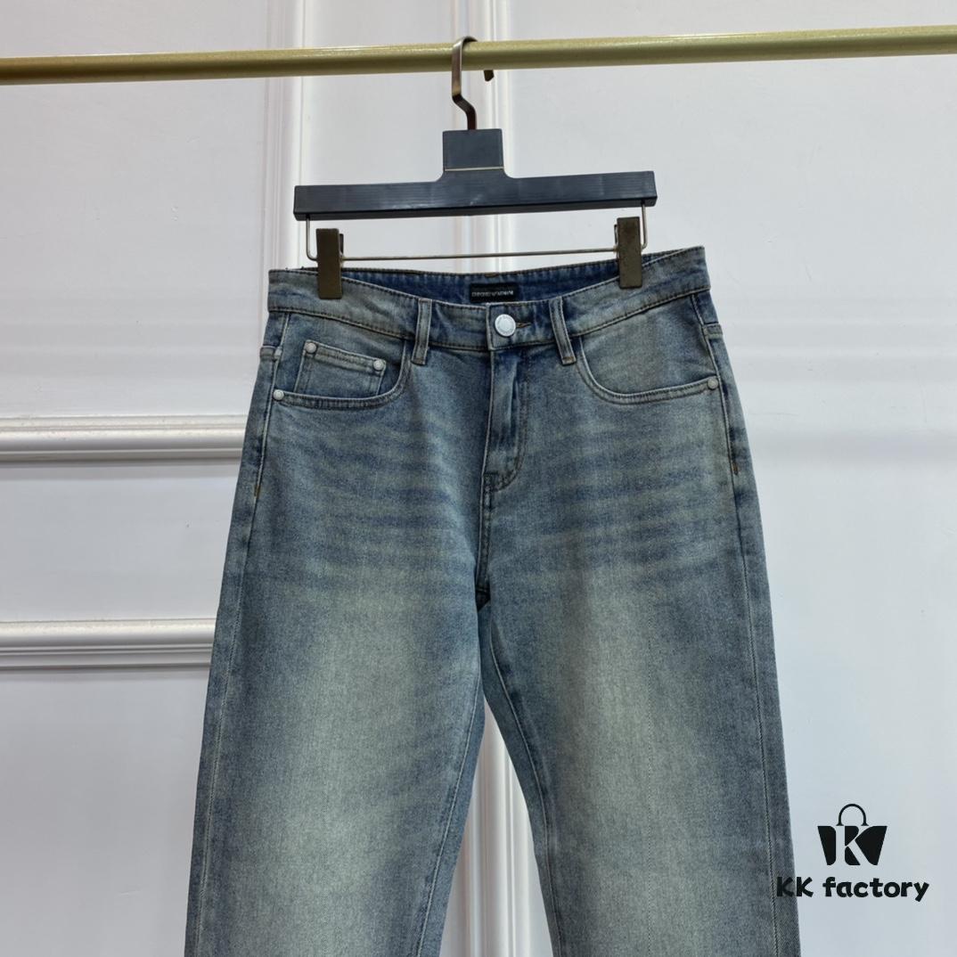 6931a4c8ccd8ab3d7af99176 2025 Spring and Summer European Counter New Arrival, Super A-Grade Purchasing Level Overseas Trading Company Order Source, Top Original High-End Men's Custom Fashion Slim Straight Jeans