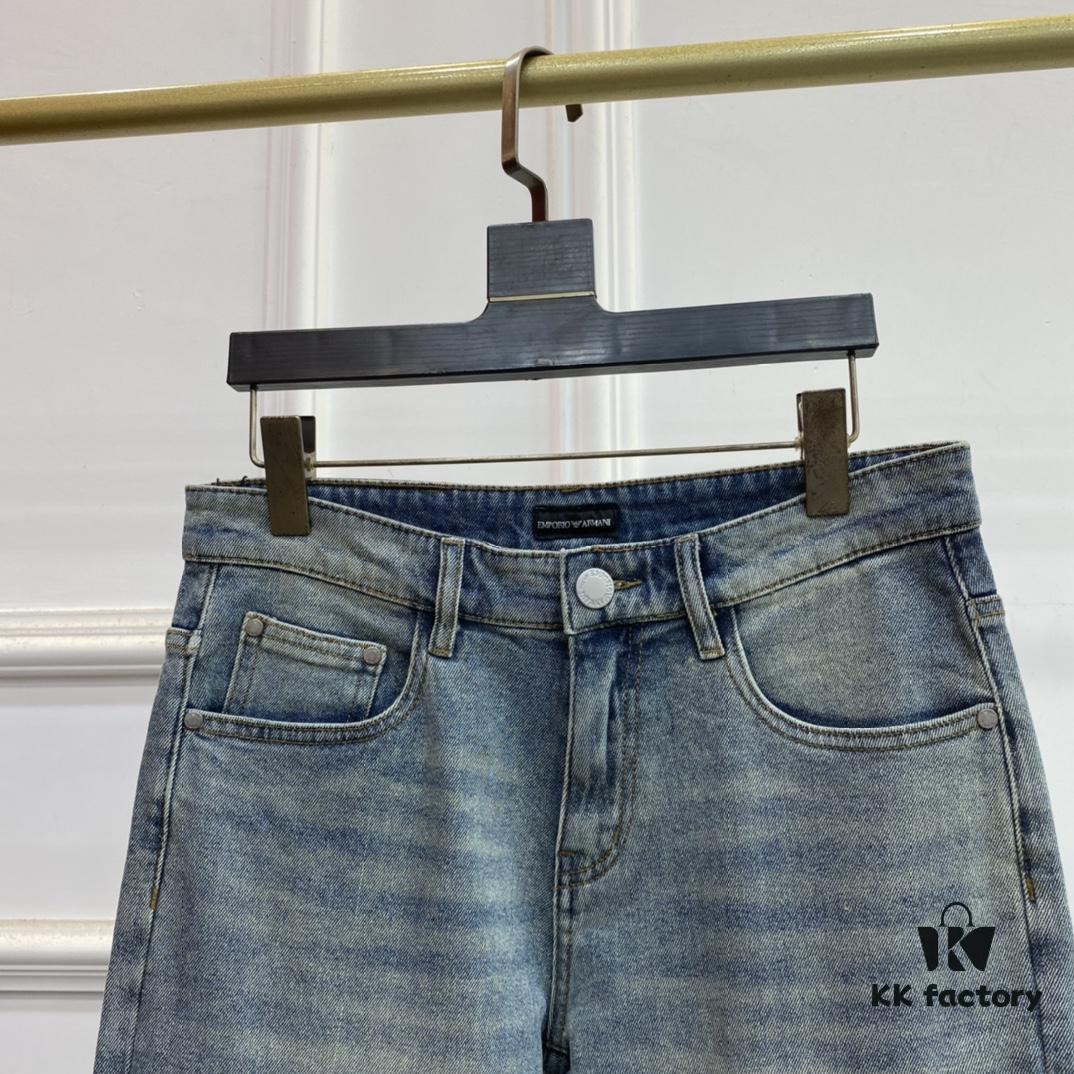 6931a4c8ccd8ab3d7af99177 2025 Spring and Summer European Counter New Arrival, Super A-Grade Purchasing Level Overseas Trading Company Order Source, Top Original High-End Men's Custom Fashion Slim Straight Jeans