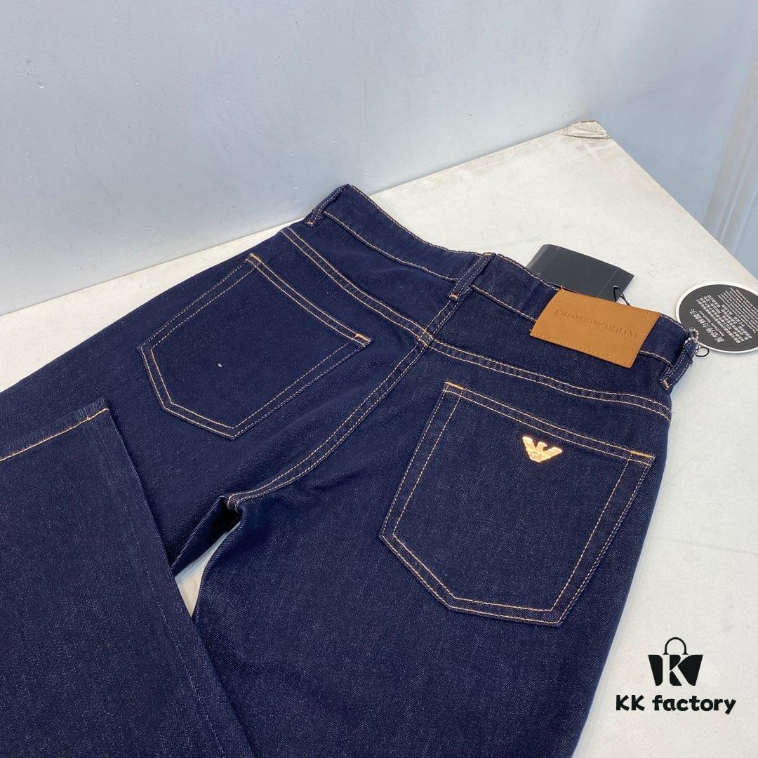 6931a4c9ccd8ab3d7af99183 2025 Spring and Summer European Boutique New Arrival, Super A-Grade Import-Level Overseas Trading Company Order Source, Top-Tier Original High-End Men's Custom Fashion Slim Straight Denim Jeans 528~36